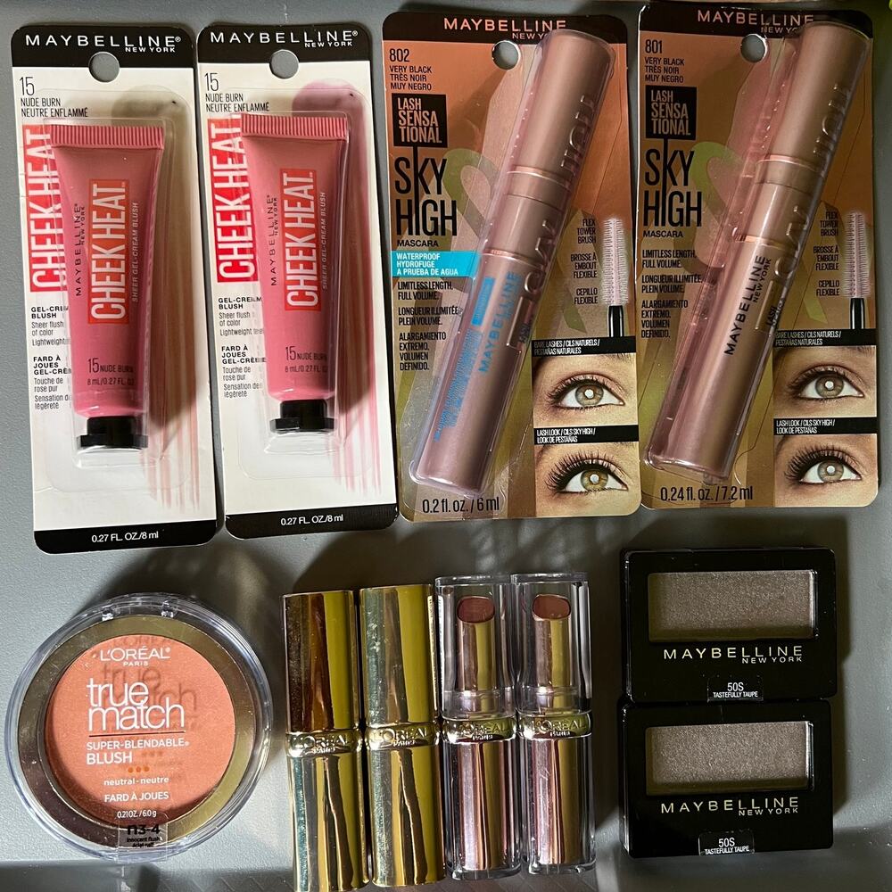 Lot 11 L'oreal/Maybelline Makeup Mix Lots